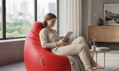 Classic Bean Bag Red