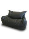 Classic Bean Bag Dark Green with Piping Classic Bean Bags Buy Bean Bags and Chairs