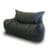 Bean Bag Couch Double Seater Black