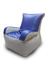 Bean Sofa Chair Classic- Black & Light Blue Bean Sofa Chairs Buy Bean Bags and Chairs