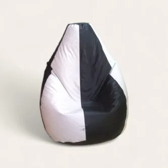 Classic Bean Bag Black & White