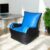 Bean Sofa Chair Classic- Black & Light Blue Bean Sofa Chairs Buy Bean Bags and Chairs