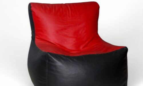 Gamer Bean Chair Classic Red & Black