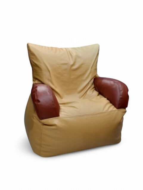 Kids Bean Sofa Chair Ivory & Brown Kids Bean Chairs Buy Bean Bags and Chairs