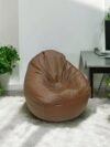 Mudha Bean Chair Classic Blue & Dark Grey Mudha Bean Chairs Buy Bean Bags and Chairs