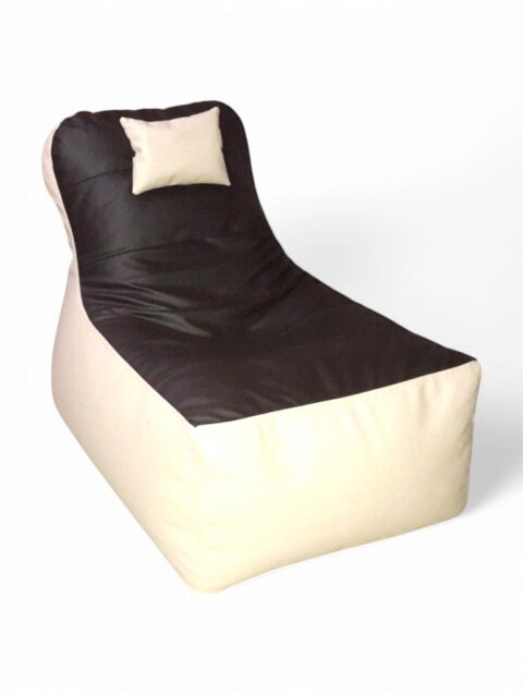 Video Rocker bean bag for Gaming Off White & Dark Brown Video Rocker Bean Chair Buy Bean Bags and Chairs 2