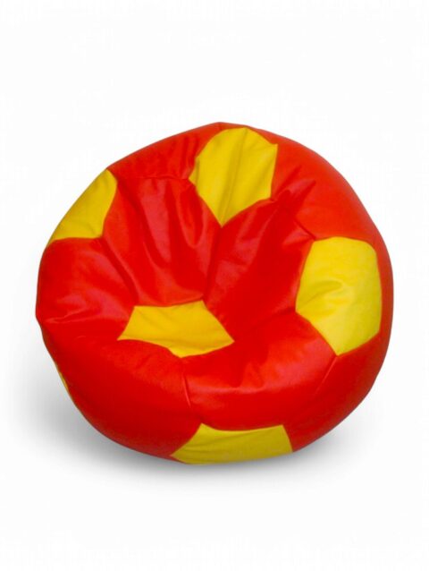 Soccer Bean Bag Classic Royal Red & Yellow Soccer Bean Bags Buy Bean Bags and Chairs 2