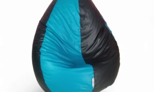 Classic Bean Bag Sea Green & Black Stripes