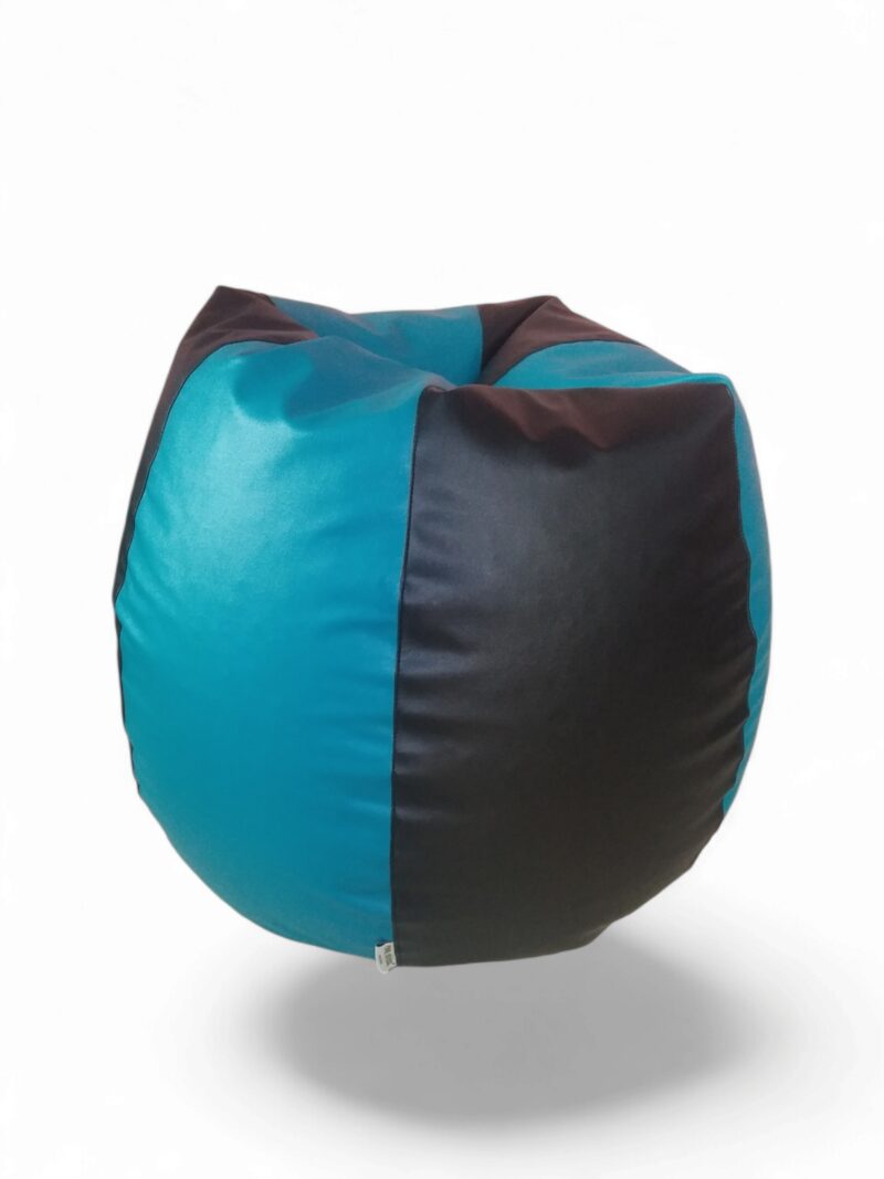 Classic Bean Bag Sea Green & Black Stripes - Image 3