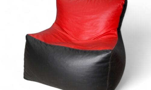 Gamer Bean Chair Classic Red & Black