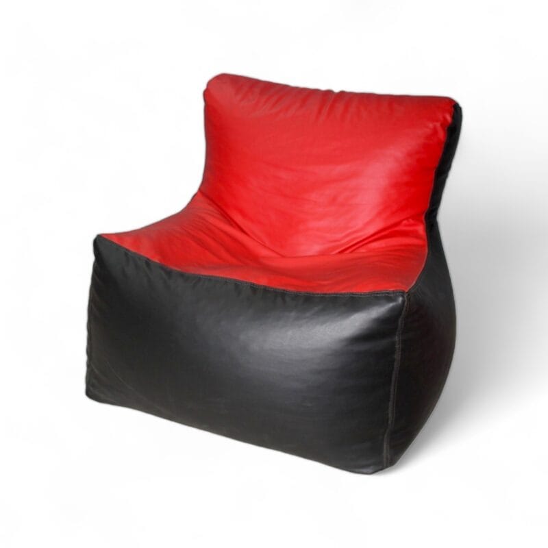 Gamer Bean Chair Classic Red & Black