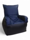 Bean Sofa Chair Classic- Royal Blue and Light Grey Bean Sofa Chairs Buy Bean Bags and Chairs