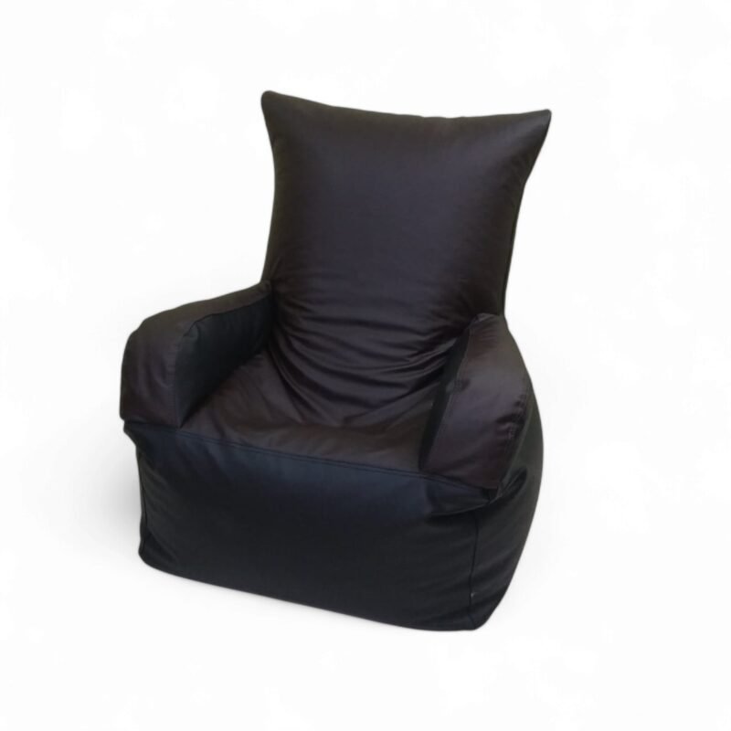 bean chair Bean Sofa Chair Classic- Dark Brown & Black