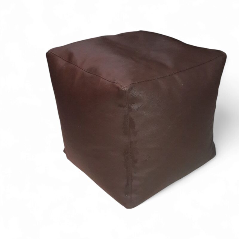 Bean Footrest/ Pufi/ Ottoman Classic Dark Brown - Image 2