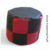 bean footrest pufi ottoman classic red black checks