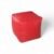 Bean Footrest/ Pufi/ Ottoman Classic Red