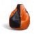 Classic Bean Bag Orange & Black Stripes