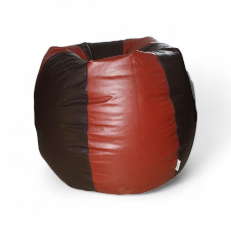 Classic Bean Bag Dark Brown & Tan Stripes