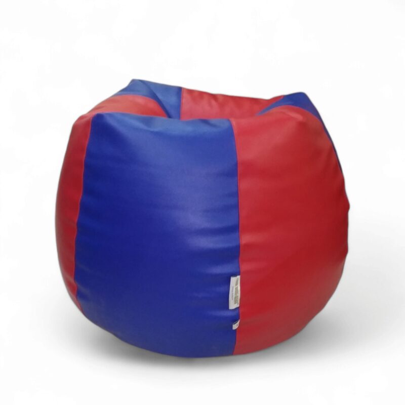 Classic Bean Bag Red & Blue Stripes - Image 2