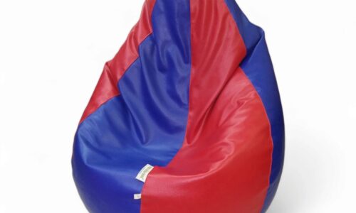 Classic Bean Bag Red & Blue Stripes