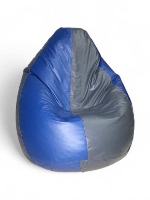 Classic Bean Bag Royal Blue & Dark Grey Stripes Classic Bean Bags Buy Bean Bags and Chairs