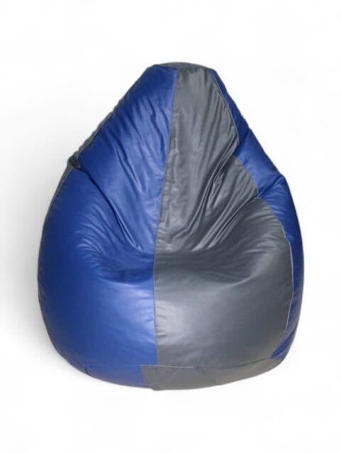 Classic Bean Bag Royal Blue & Dark Grey Stripes Classic Bean Bags Buy Bean Bags and Chairs 2