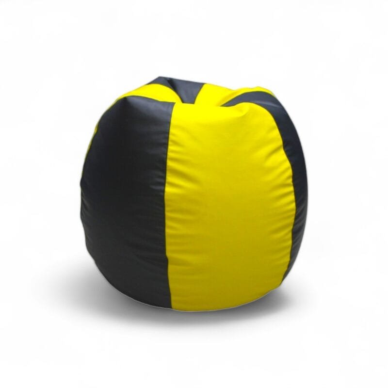 Classic Bean Bag Yellow & Black Stripes