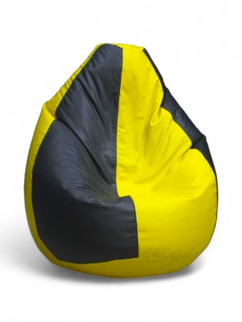 Classic Bean Bag Yellow & Black Stripes