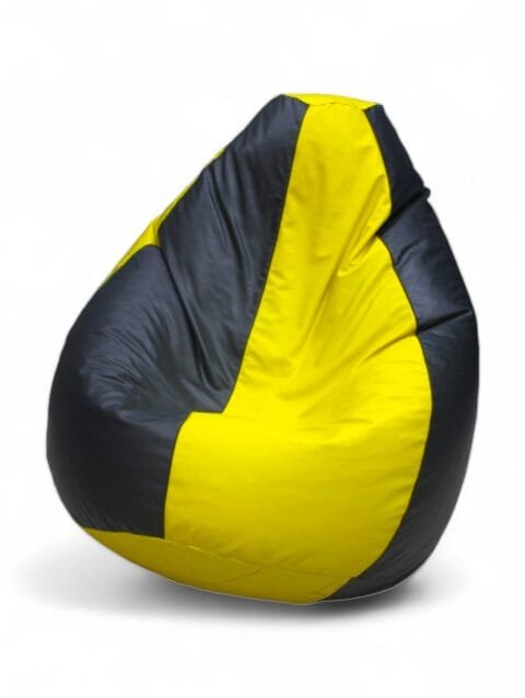 Classic Bean Bag Yellow & Black Stripes Classic Bean Bags Buy Bean Bags and Chairs 2