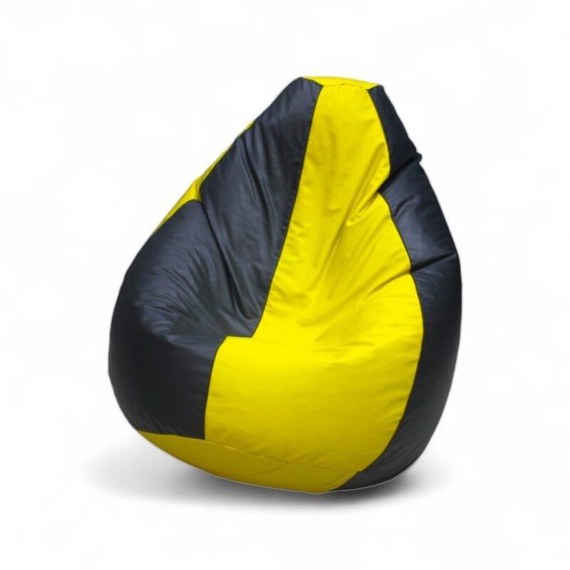 Classic Bean Bag Yellow & Black Stripes