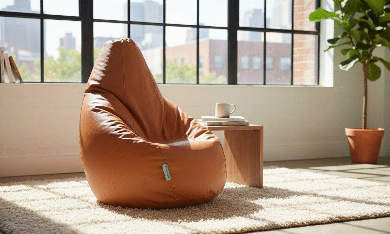 XXXL Bean Bag + Footrest + Cushion -Cool Bean Bags India XXXL Bean Bag with Footrest and Cushion – Premium Comfort for Your Living Room, Office, or Bedroom – Cool Bean Bags India